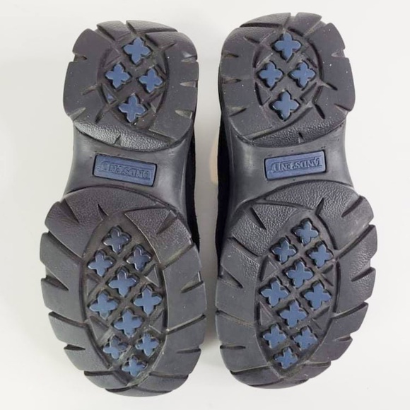 Lands End Insulated All Weather Suede Black Moc Slip On Shoe Size 6 Women’s - Picture 7 of 8